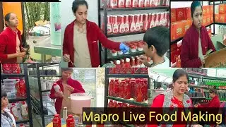 Mapro Live Food Making and Testing Jam,FruitCrush ,Khaakra ,Chocolte ,Mojito, cookies,Juice ,Sharbat