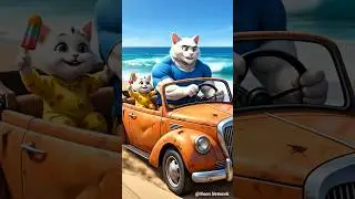 Baby Cat Transforms Their Old Car Into a Supercar 🚗🔥 | Inspiring Animation Story