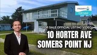Somers Point NJ Homes For Sale.  10 Horter Ave Video Tour.