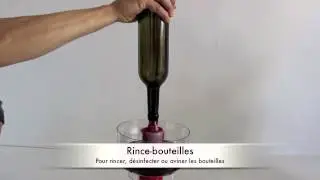 Rince-bouteilles - rinceuse &agrave; bouteilles Tom Press