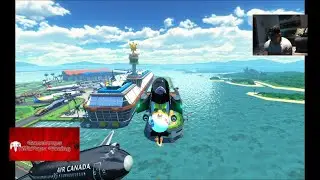 MK8D Air Canada Mini Jet & Jumbo Jet mods Star Cup150cc Nintendo Switch Ryujinx
