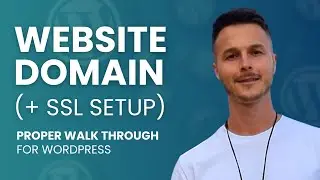 How to Set Up a Domain, Hosting & SSL for WordPress (Beginner Friendly)