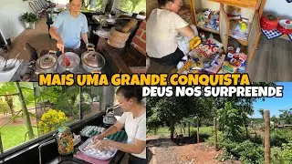 Iniciamos mais um mega sonho aqui no Sítio! 