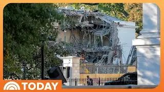 Crews Begin Tearing Down WH East Wing for Trump Ballroom