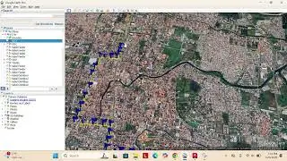 Desain Fiber Optic di Google Earth dan AutoCAD