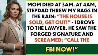 Get Out, I Sold The House — Stepdad Evicted Me To Sell My Dead Mom’s Estate — I Went To The Closing