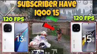 IQOO 15 vs IQOO 13 🥵1V1 BATTLE 90FPS VS 120FPS 🔥