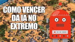 COMO VENCER DA IA NA DIFICULDADE EXTREMA (com cavalaria) - Age of Empires 2