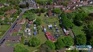 Elstow May Festival 2024 - Aerial Video by Wigram Drones