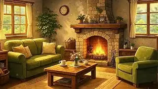 A cozy rainy day at home⛈️🏡 | Ghibli style animation | #winter #rainyday #cozy #foryou 