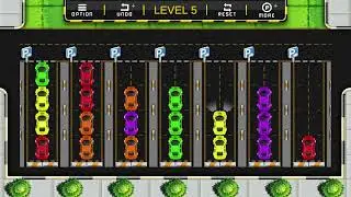 Car parking sort puzzle game