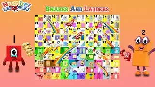Snakes and ladders Numberblocks