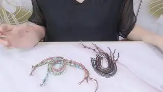 Boho-Chic Synthetic Turquoise Stone Beaded Bracelet Leather Wrap Jewelry（PD2008/PD2023）