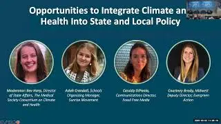 Opportunities to Integrate Climate and Health Into State and Local Policy