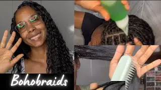#hair #penteado #gypsybraids #boxbraids #knotlessbraids #tranças| Durabilidade das bohobraids