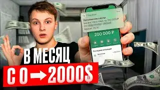 Как Школьнику Заработать Первые $2000 в Интернете? Пошаговый План Без Воды