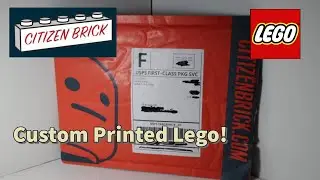 Citizen Brick Unboxing! | Lego Custom Printed Parts!