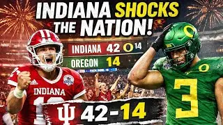 Indiana Shocks the World | Peach Bowl CFP Semifinal REACTIONS!
