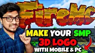 How to Create Your Own Minecraft SMP Logo in Mobile or PC | MINECRAFT LOGO TUTORIAL