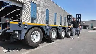 💥 MUST SEE 🚛 | 8-Axle Low Bed Full Specs! 80T Heavy Haul King Tested