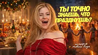 История Нового года в России: от языческих обрядов до оливье 🎄✨