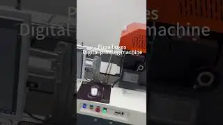Pizza boxes printing machine