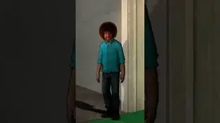 He saw my Bob Ross Shadow&hellip; 🎨(Garry&rsquo;s Mod) #shorts