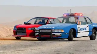 Cars vs Road Rage 😡💥 Insane High-Speed Crashes on a Endless Desert Highway | BeamNG.drive