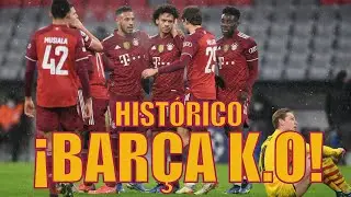 &iexcl;EL BAR&Ccedil;A DE XAVI QUEDA ELIMINADO DE LA UEFA CHAMPIONS LEAGUE! | BAYERN 3-0 BARCELONA