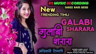 गुलाबी शरारा || Gulabi Sharara || New Aadivasi Trending Timli || RS Music Recording || Habel Gavit
