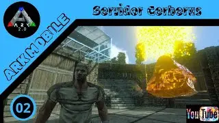 Ark Mobile/Servidor (Cerberus) #02 - Ultimo evento do ano - CA&Ccedil;ADA AO  DROP DE AMBER