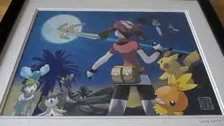 Ken Sugimori Art Collection - Jirachi's Shooting Star