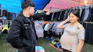 A homeless 17-year-old single mother and the enthusiastic help of a shop owner - Girl Survival Build