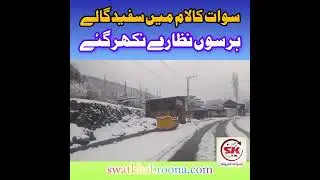 Snowfall in Swat 