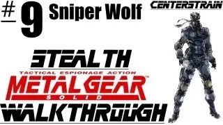 Metal Gear Solid: Stealth Walkthrough - Part 9 - Sniper Wolf | CenterStrain01