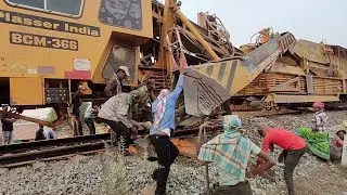 BCM Working Railway Track machine Deep screening