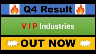 V I P Industries Q4 Result 2023 | V I P Industries Q4 Result | V I P Latest News | V I P Share