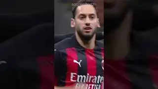 Calhanoglu's goal vs Benevento Calcio │ Serie A │ AC Mailand - Benevento 1:0 │ SoccerShortz