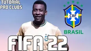 FIFA 22 - TUTORIAL FACE I Pel&eacute; (ICON) [Pro Clubs]