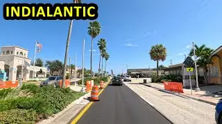 Indialantic Florida Driving Through