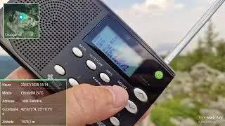 DAB - 2/2 - Serbian signals audible on the Eastern slopes of Vitosha mt., Sofia, Bulgaria