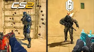 CS2 vs R6: Which Pros Have Better Aim?