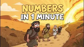 The Book of Numbers in One Minute | Bible Story for Kids