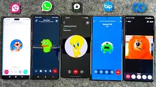 OnePlus 12 Threema + WhatsApp ZFlip3 + iPhone 15 Twinme + TeleGuard Xiaomi 13 + Note 20U Bip Calling