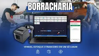Sistema para BORRACHARIA: controle financeiro, cotrole de estoque, nota fiscal e muito mais