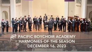 CLIP Today the Virgin -  Harmonies of the Season, Pacific Boychoir Academy December 16, 2023
