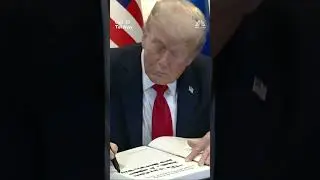 President Trump marks 'a new beginning' upon arriving at Israel's Knesset