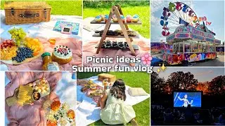 Desi Mom in Canada | Picnic Setup, Funfair Rides & Cozy Summer Feels 🇵🇰🇨🇦