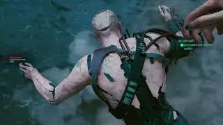 Modded Cyberpunk 2077: Dirty Biz gig