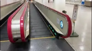 【東芝　三菱】2X 動く歩道　そごう千葉店 2X moving walkway Sogo Chiba department store Chiba Japan
